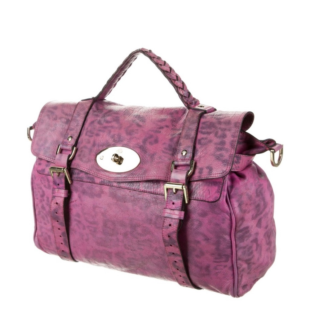 Oversized Mulberry Alexa Pink Leopard Print - Picture 9 of 9